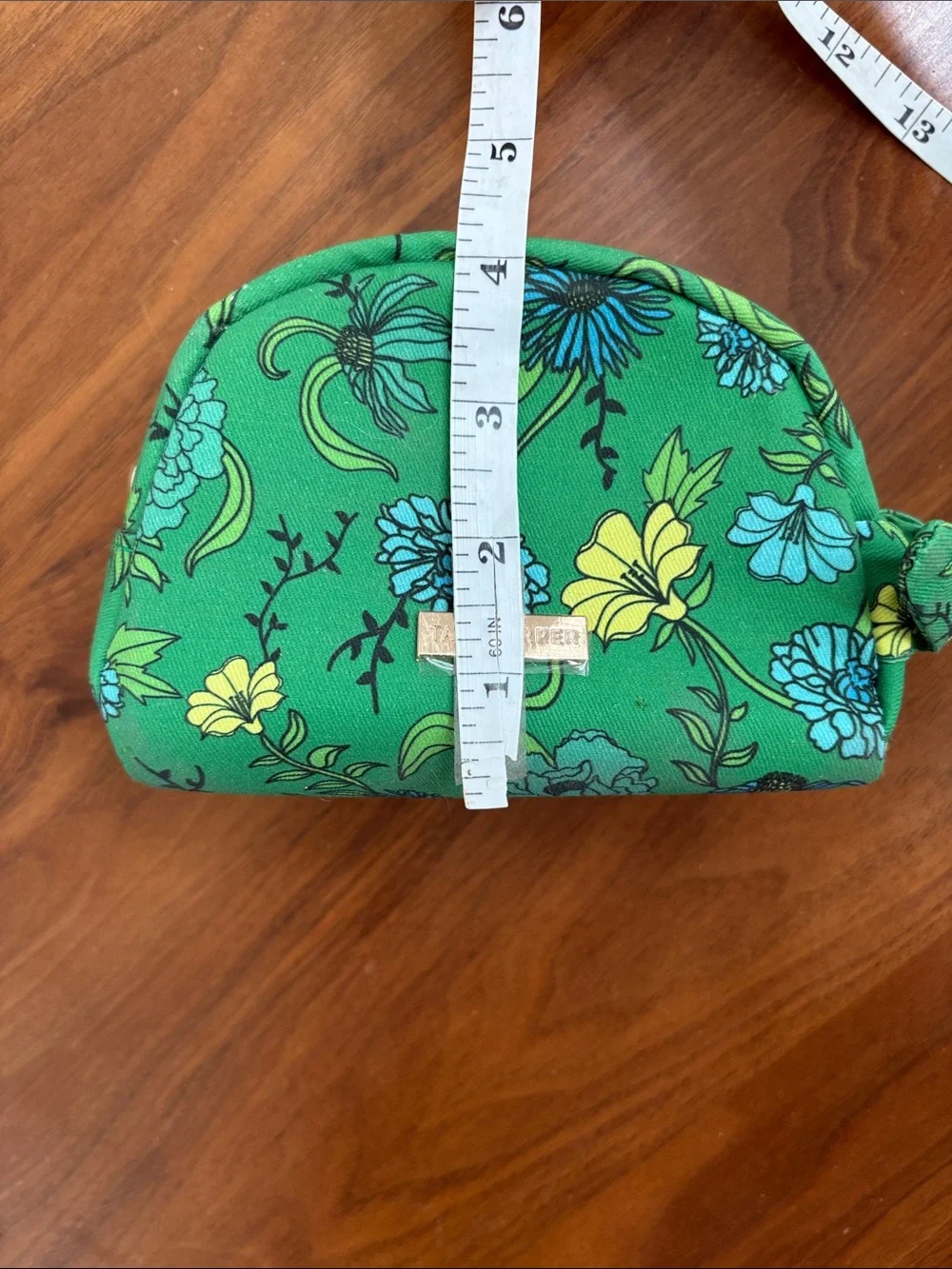 NEW! Tata Harper Cosmetic Pouch Bag & Green Beauty Bandana